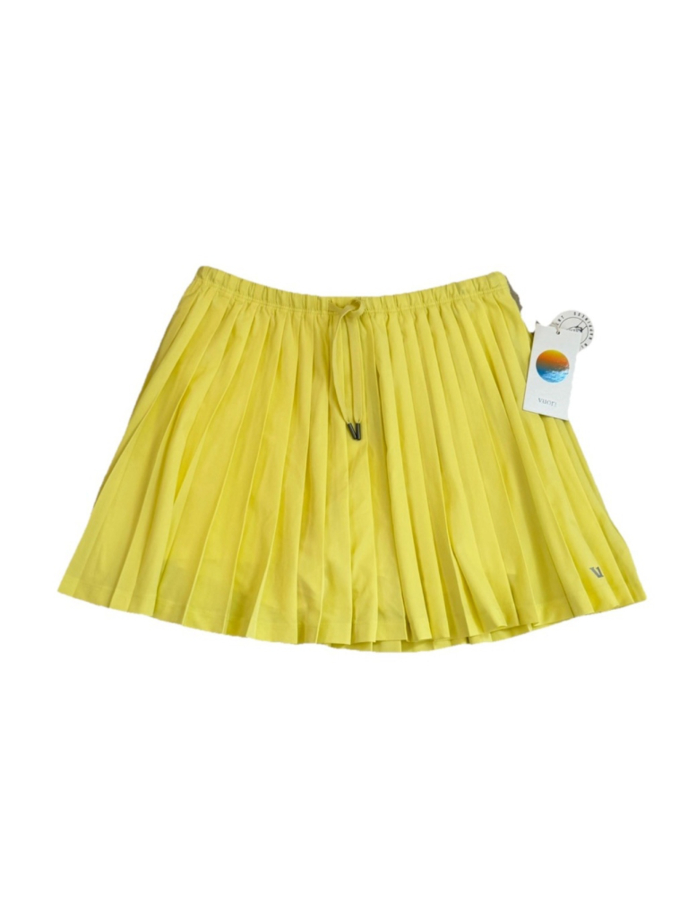VUORI CLEMENTINE PLEATED SKIRT/ SKORT SUNLIGHT SIZE X-LARGE